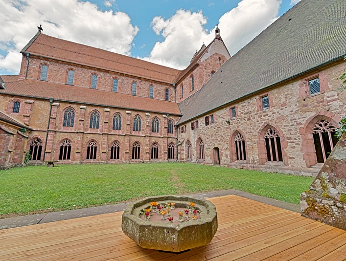 Kloster Alpirsbach Innenhof Kloster Alpirsbach Innenhof