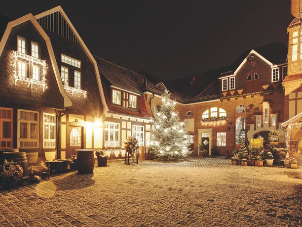 Kerst op de boerderij in de traditionele distilleerderij van Nordhausen