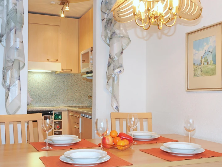 Ferienwohnung Alpenglück Nr. 40 - Essecke, Küche