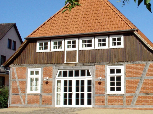 Außenfassade des Heimathauses in Visselhövede Außenfassade des Heimathauses in Visselhövede