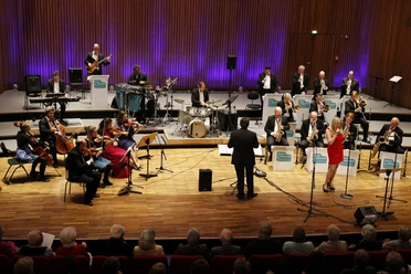Walt Kracht & his Orchestra Walt Kracht, Kleiner Sendesaal. NDR, Hannover, September 2015