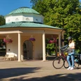 Brunnentempel Radfahren
