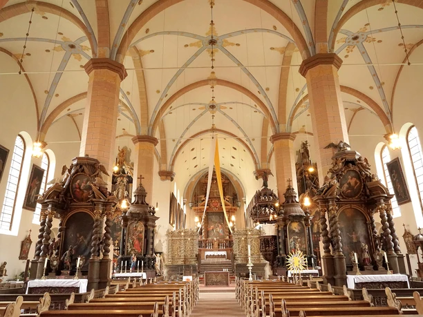 Klosterkirche Lamspringe Innenansicht der Klosterkirche Lamspringe