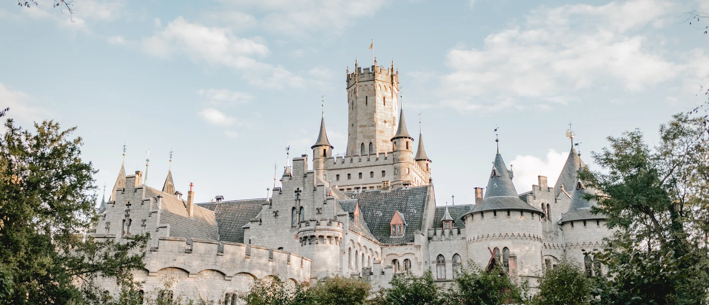 Schloss Marienburg Außenansicht Schloss Marienburg