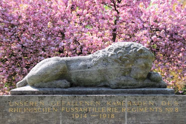 Stadtgarten Löwendenkmal