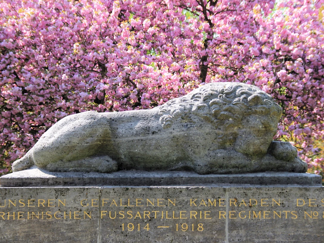 Stadtgarten Löwendenkmal