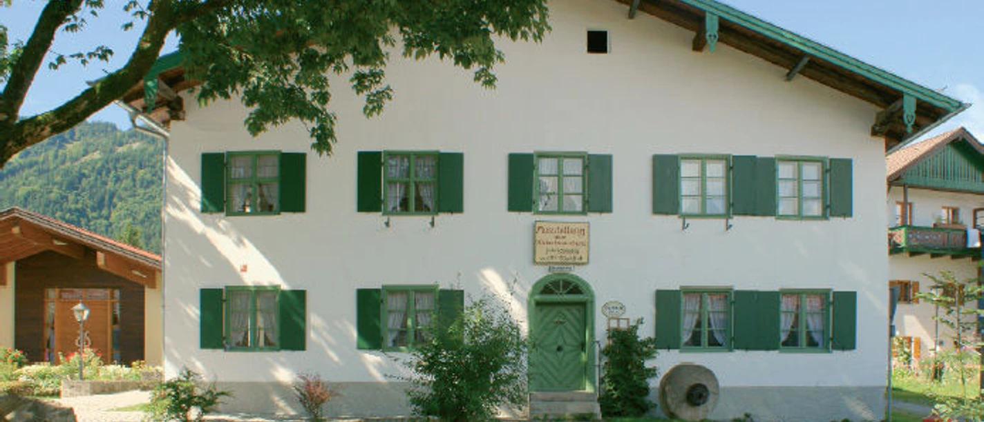 Aussenansicht Dorfmuseum Unterammergau