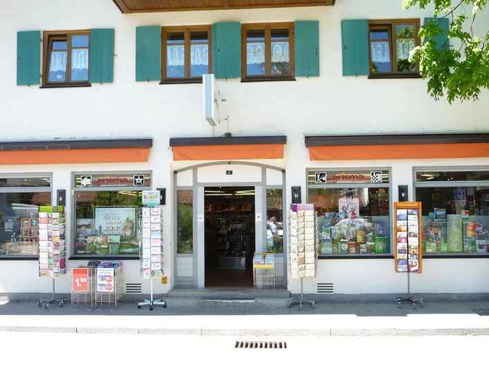 Titelbild Buchhandlung Schwarz Oberammergau