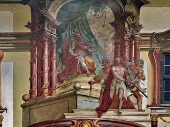 Gemälde am Pilatushaus