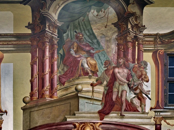 Gemälde am Pilatushaus