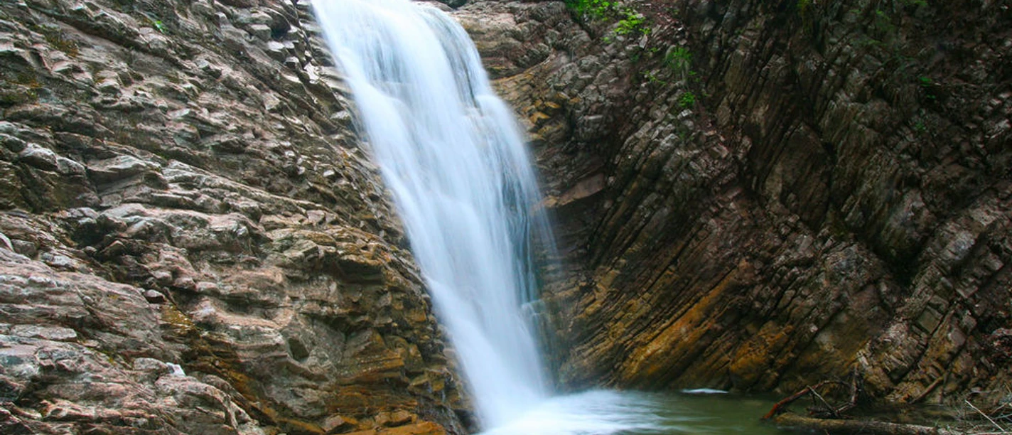 Wasserfall in der Schleifmühlenklamm