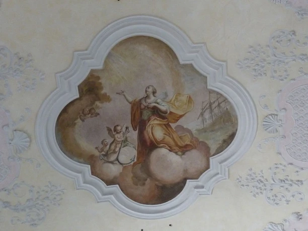 Innenfresko Pfarrkirche Bad Bayersoien