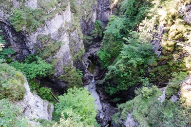 Blick in die Asamklamm