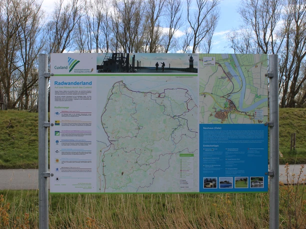 Rastplatz mit Schutzhütte - Neuhäuser Deich Rastplatz mit Schutzhütte - Neuhäuser Deich