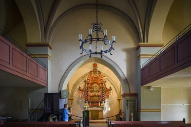 Kirche in Usseln mit Brützel-Altar