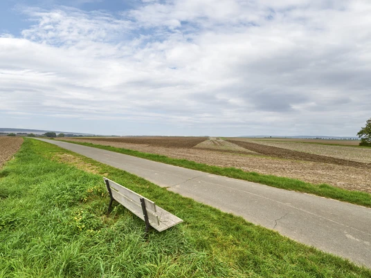 Ruhebank am Feldrand Börßum Ruhebank am Feldrand Börßum