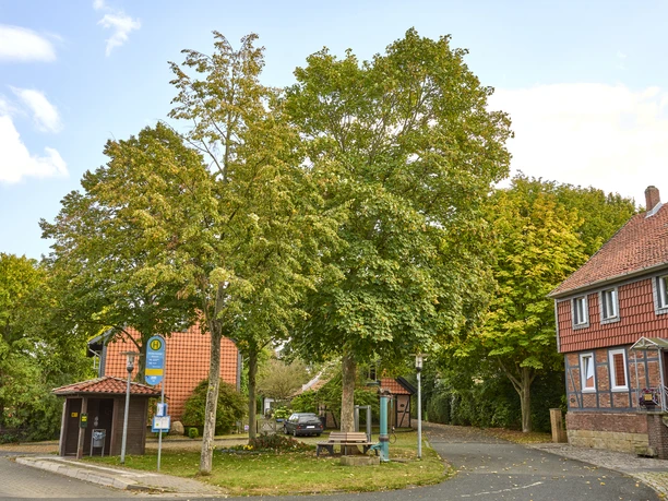 Rastplatz in der Ortsmitte Atzum Rastplatz in der Ortsmitte Atzum