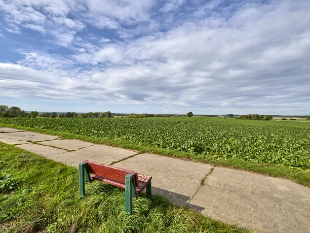 Ruhebank mit Aussicht Veltheim Ruhebank mit Aussicht Veltheim