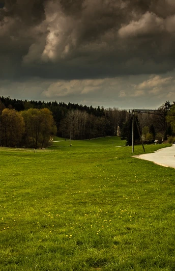 Straße von Kleinbocka nach Großbocka