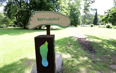 051HR - Bad Orb - Barfußpfad Schild.JPG