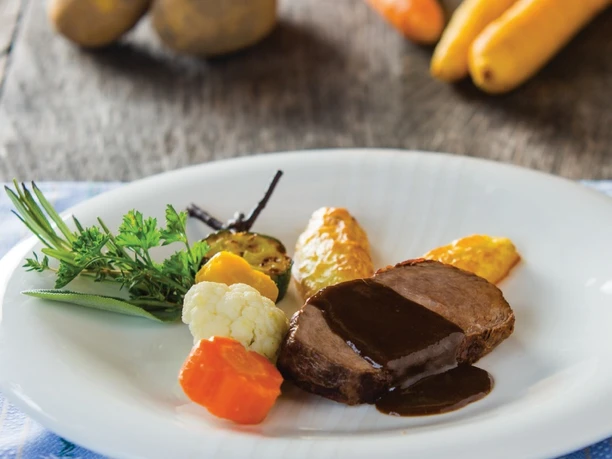 "Geschlagenes Rindfleisch" in der Alpwirtschaft Unterlauelen