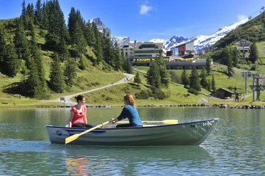 Ruderboot auf dem Trübsee