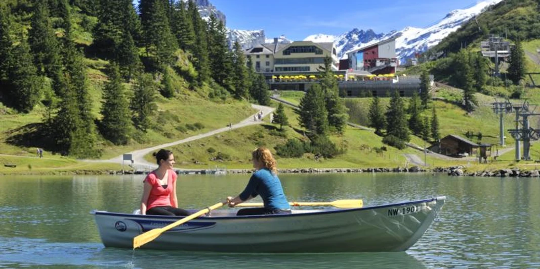 Ruderboot auf dem Trübsee