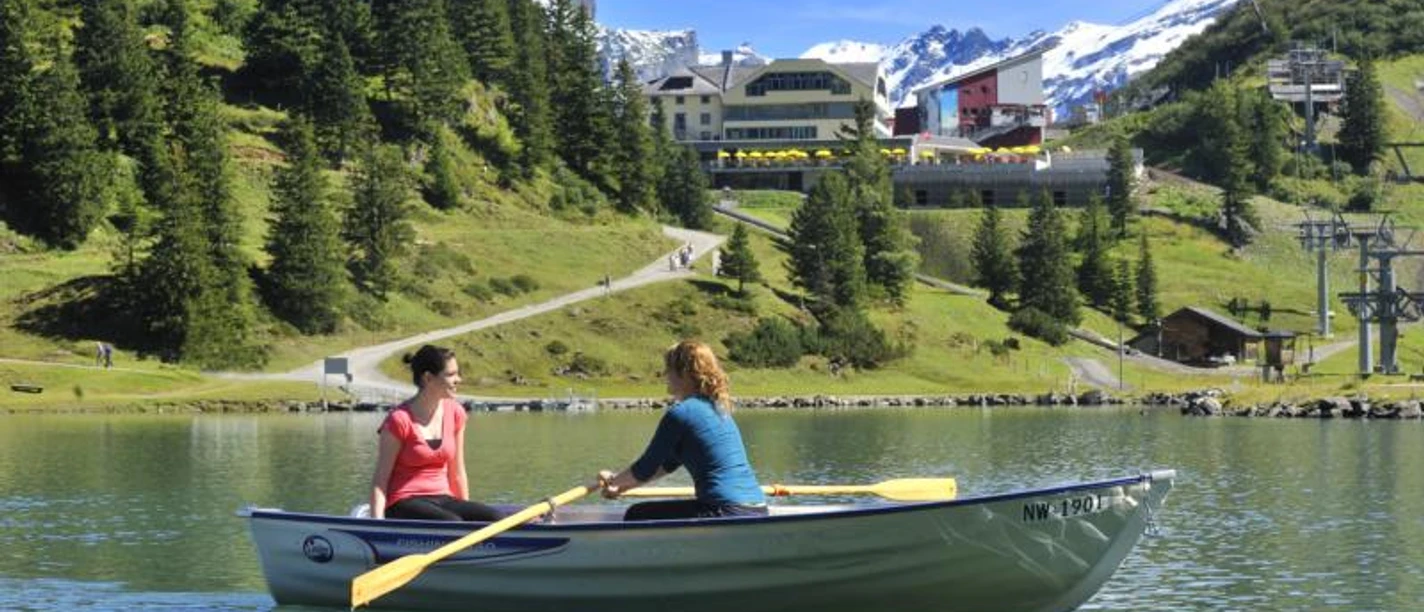Ruderboot auf dem Trübsee