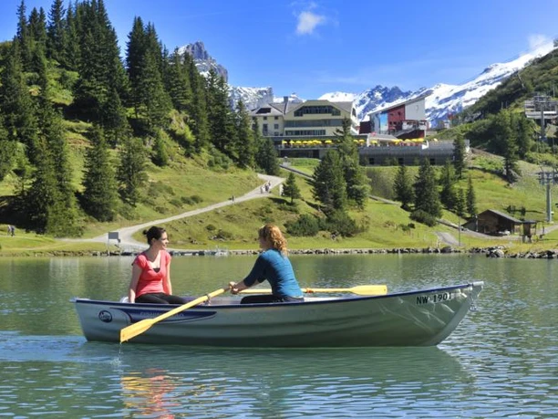 Ruderboot auf dem Trübsee
