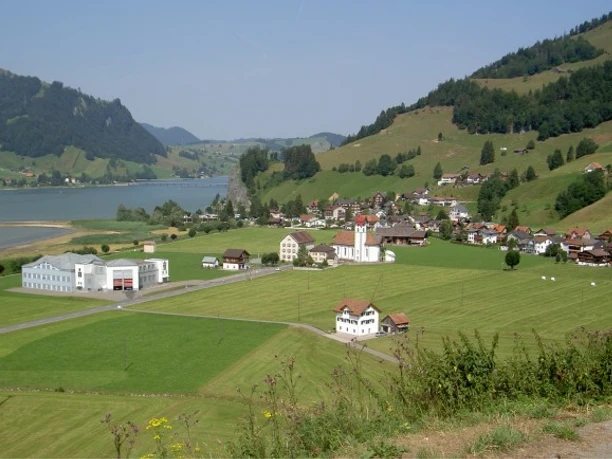 Euthal, eines der 6 Viertel des Beziks Einsiedeln