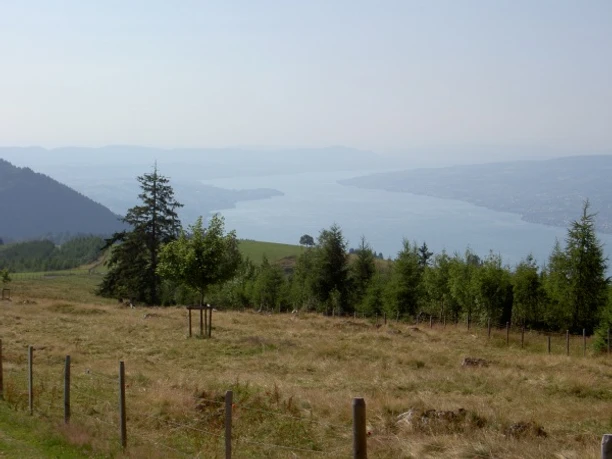 Oberhalb der Chörnlisegg ein Traumpanorama!