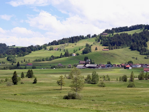 Landschaft hinauf zum Chatzenstrick