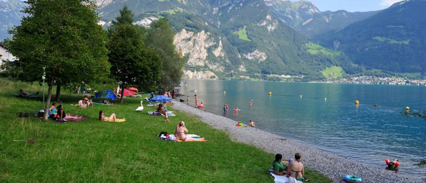 Isleten bathing area