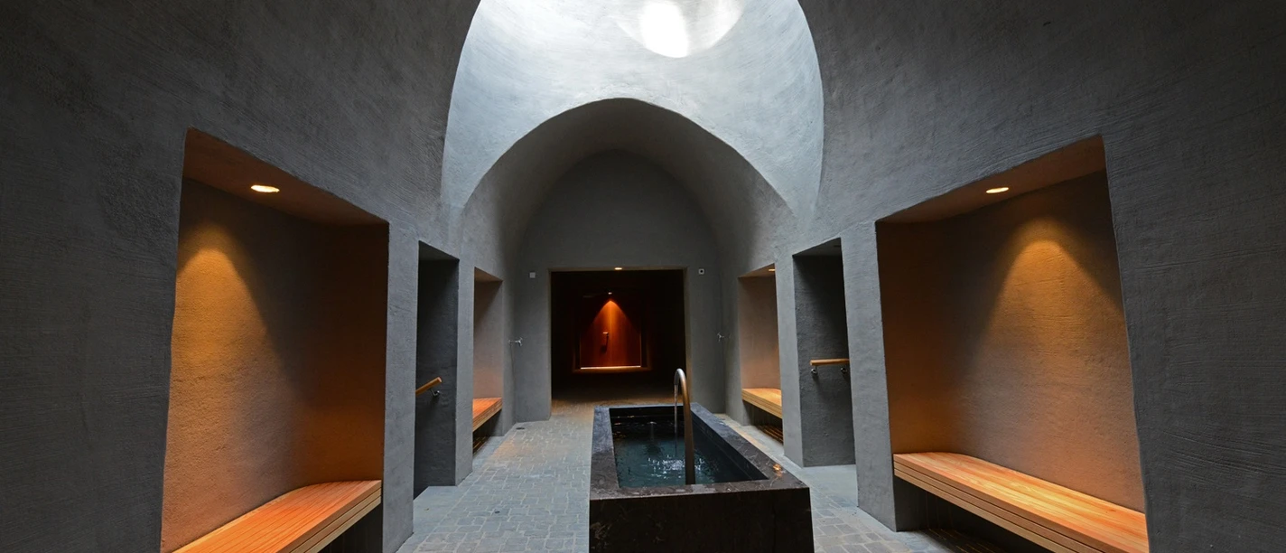 Das unterirdische Arm- und Fussbad in Luthern Bad