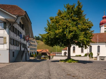 Dorfplatz in Luthern