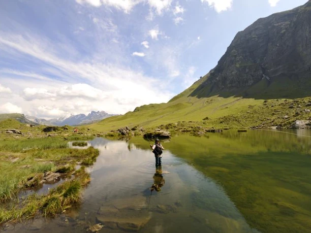 Fliegenfischen am Blauseeli