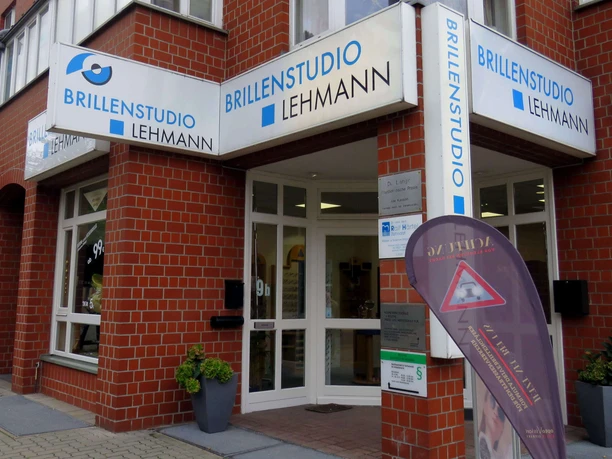 Aussenansicht des Brillenstudios