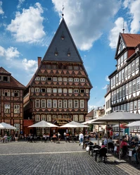 Knochenhauer-Amtshaus Außenansicht vom Knochenhauer-Amstahaus am historischen Marktplatz