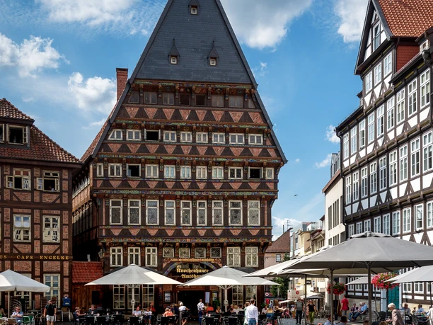 Knochenhauer-Amtshaus Außenansicht vom Knochenhauer-Amstahaus am historischen Marktplatz