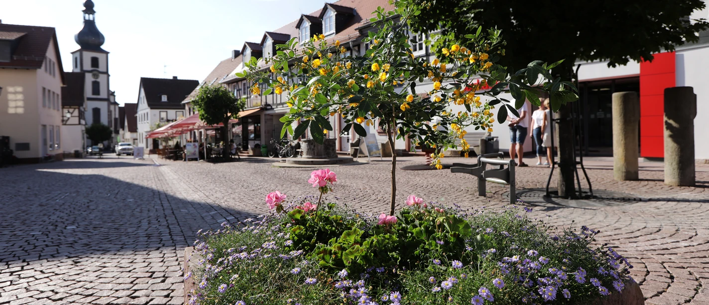 056HR - Gersfeld - Fußgängerzone.JPG