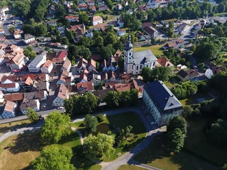 Gersfeld von oben Gersfeld von oben