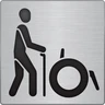 Logo "barrierefrei für Menschen mit Gehbehinderung" Logo "barrierefrei für Menschen mit Gehbehinderung"