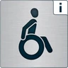 Logo "teilweise barrierefrei für Rollstuhlfahrer" Logo "teilweise barrierefrei für Rollstuhlfahrer"