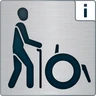 Logo "teilweise barrierefrei für Menschen mit Gehbehinderung" Logo "teilweise barrierefrei für Menschen mit Gehbehinderung"