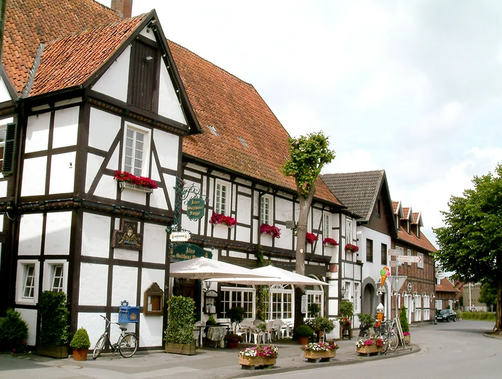 Altes Gasthaus Rugge Ansicht vom Marktplatz