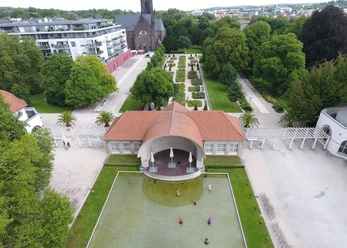 Trinkkuranalage in Bad Nauheim Trinkkuranalage in Bad Nauheim