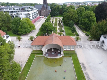 Trinkkuranalage in Bad Nauheim Trinkkuranalage in Bad Nauheim