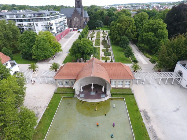Trinkkuranalage in Bad Nauheim Trinkkuranalage in Bad Nauheim