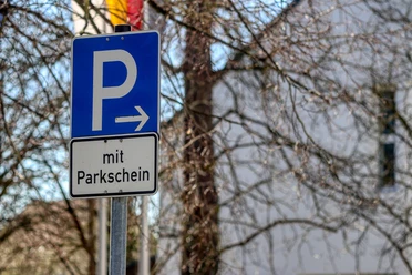 Parkplatz Parkplatz Schild
