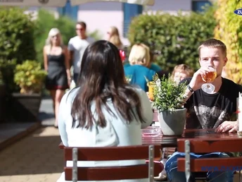 Hotel Ambiente in Halberstadt - Biergarten